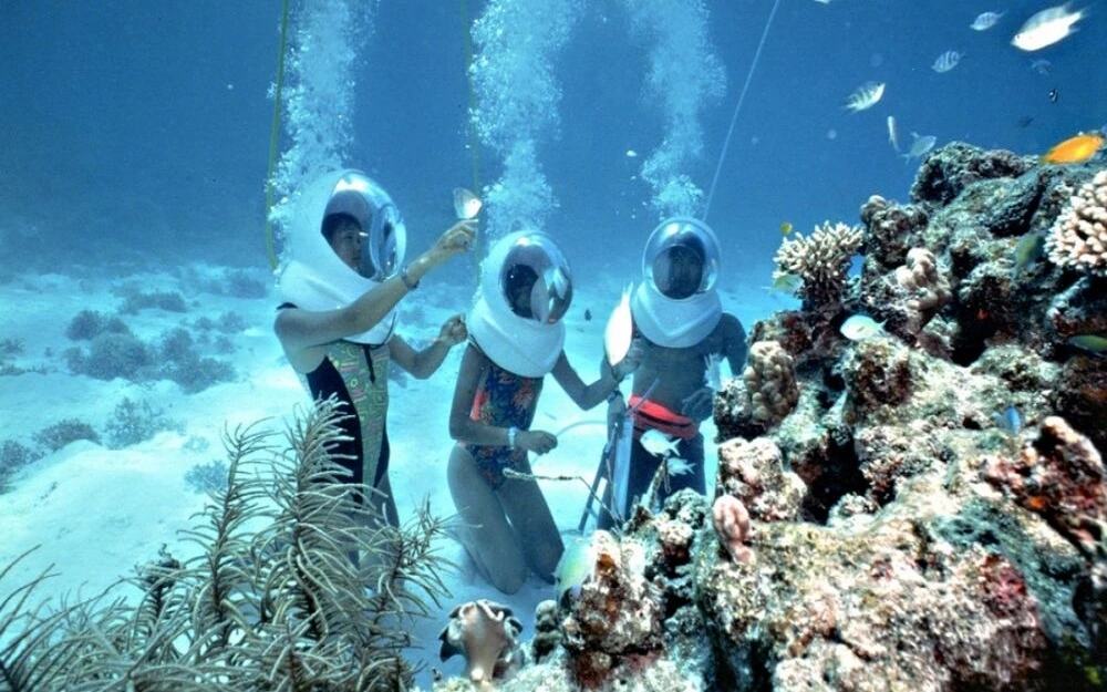 sea walking activity